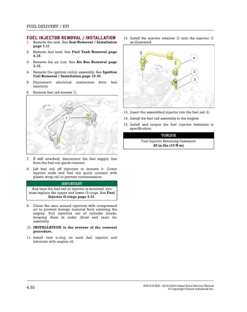 Indian Scout Bobber Rogue Service Manual service manual preview page 7