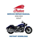 Indian Scout Bobber Rogue Service Manual PDF service repair manual cover