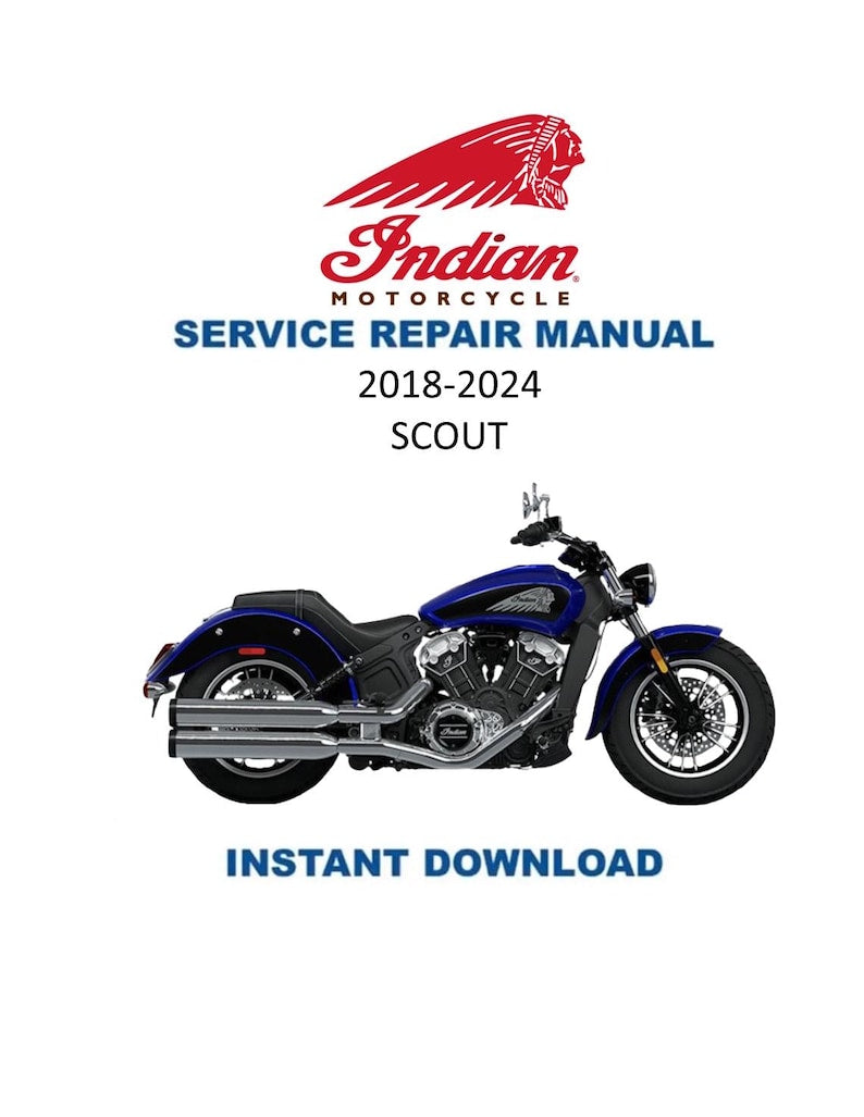 Indian Scout Bobber Rogue Service Manual PDF service repair manual cover