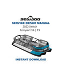 Seadoo Switch Service Manual PDF service repair manual cover