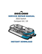 Seadoo Switch Service Manual PDF service repair manual cover