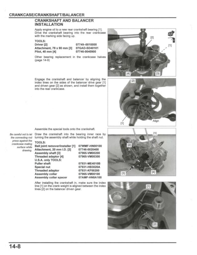 Honda Pioneer SXS700 M2/M4 Service Manual service manual preview page 8