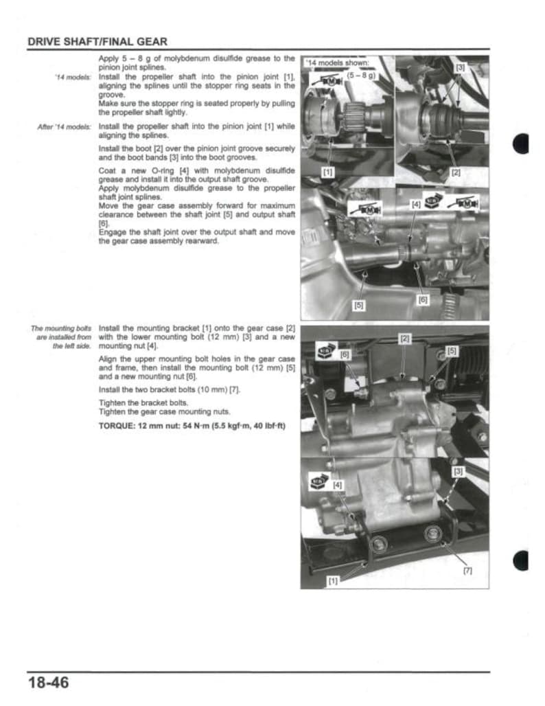 Honda Pioneer SXS700 M2/M4 Service Manual service manual preview page 10