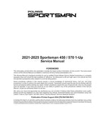 Polaris Sportsman 450 570 Service Manual service manual preview page 2