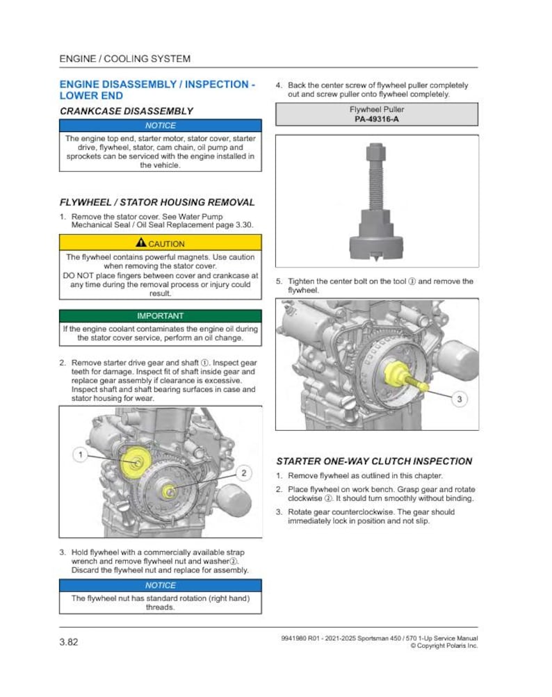 Polaris Sportsman 450 570 Service Manual service manual preview page 6