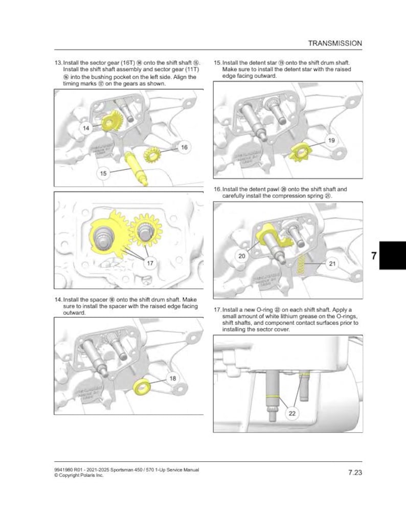 Polaris Sportsman 450 570 Service Manual service manual preview page 9