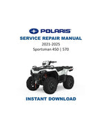 Polaris Sportsman 450 570 Service Manual PDF service repair manual cover