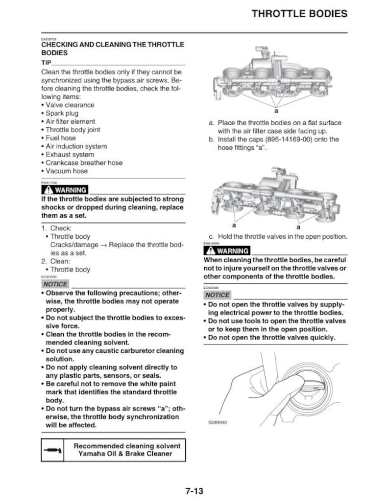 Yamaha MT10 FZ10 Service Manual service manual preview page 8