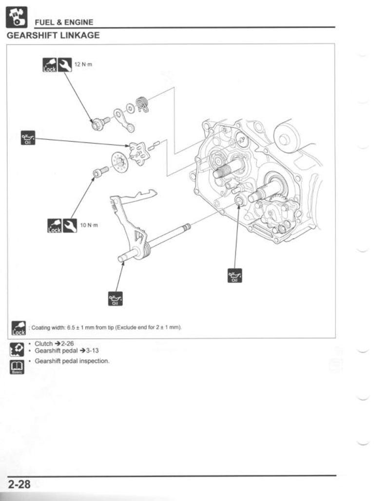 Honda Monkey 125A Service Manual service manual preview page 7