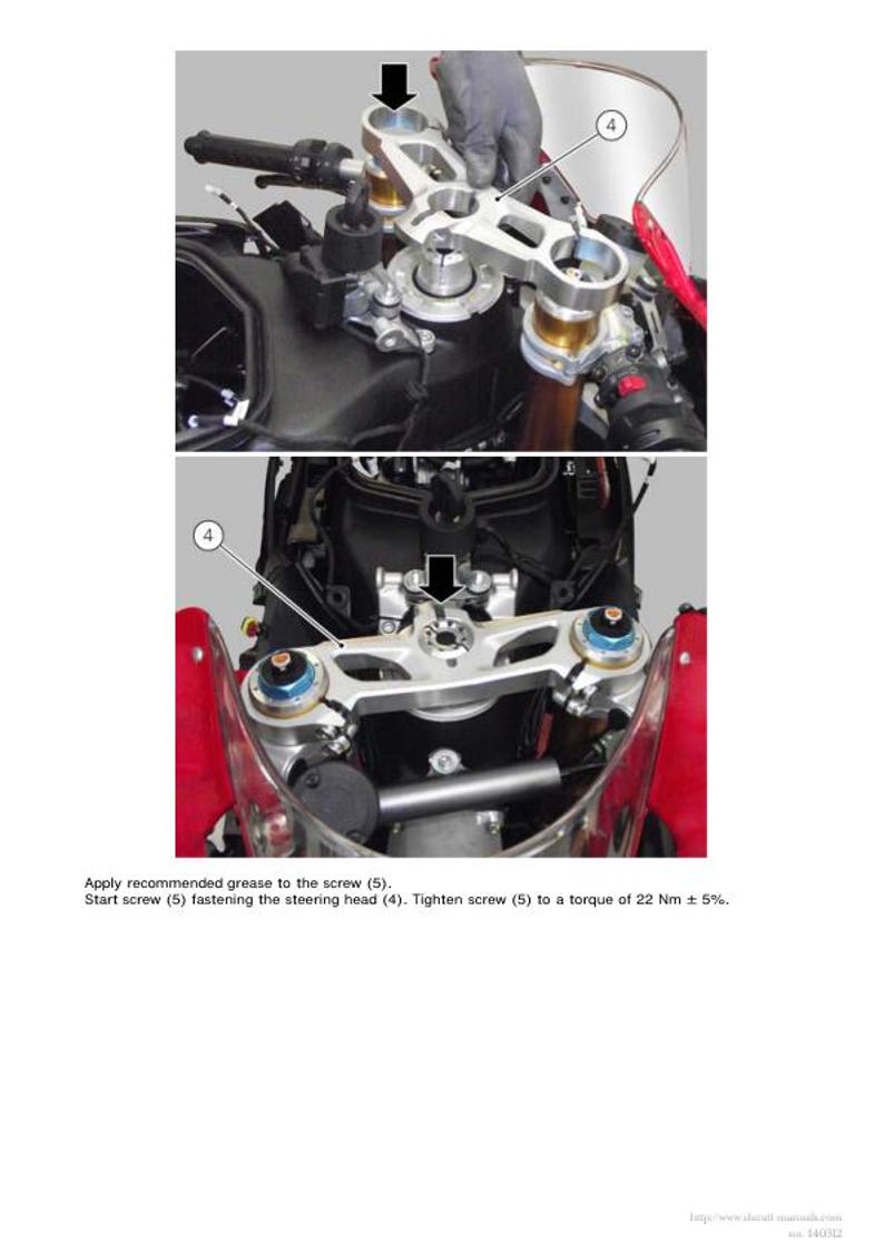 Ducati Panigale S Tricolore 1199 Service Manual service manual preview page 6