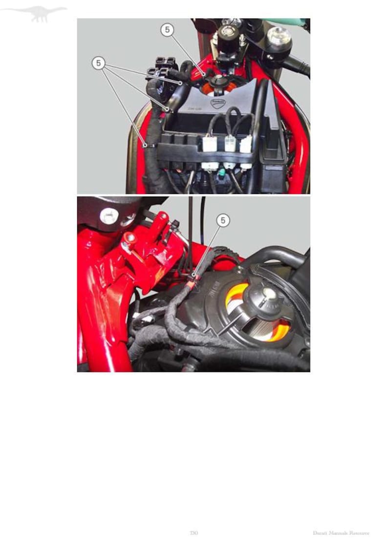 Ducati Monster 821 Service Manual service manual preview page 8