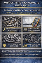 2021-2025 Polaris MATRYX Indy Switchback XCR 650 850 Service Manual service manual preview page 3