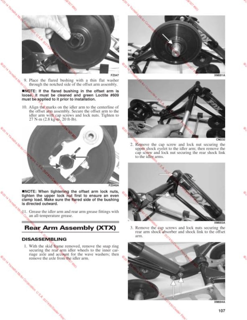 2014-2018 Yamaha SR Viper Service Manual service manual preview page 10