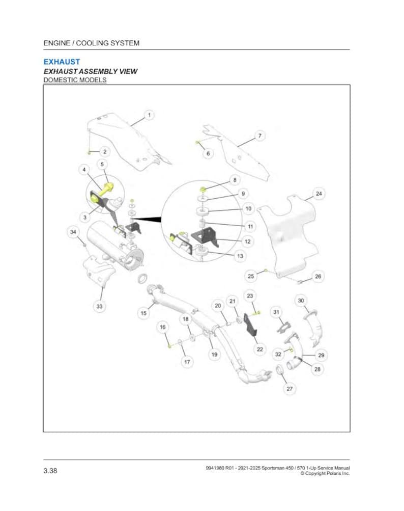 Polaris Sportsman 450 570 Service Manual service manual preview page 5