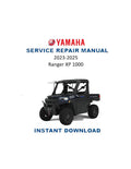 Polaris Ranger XP 1000 Service Manual PDF service repair manual cover