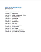 Polaris Ranger XP 1000 Service Manual service manual preview page 3