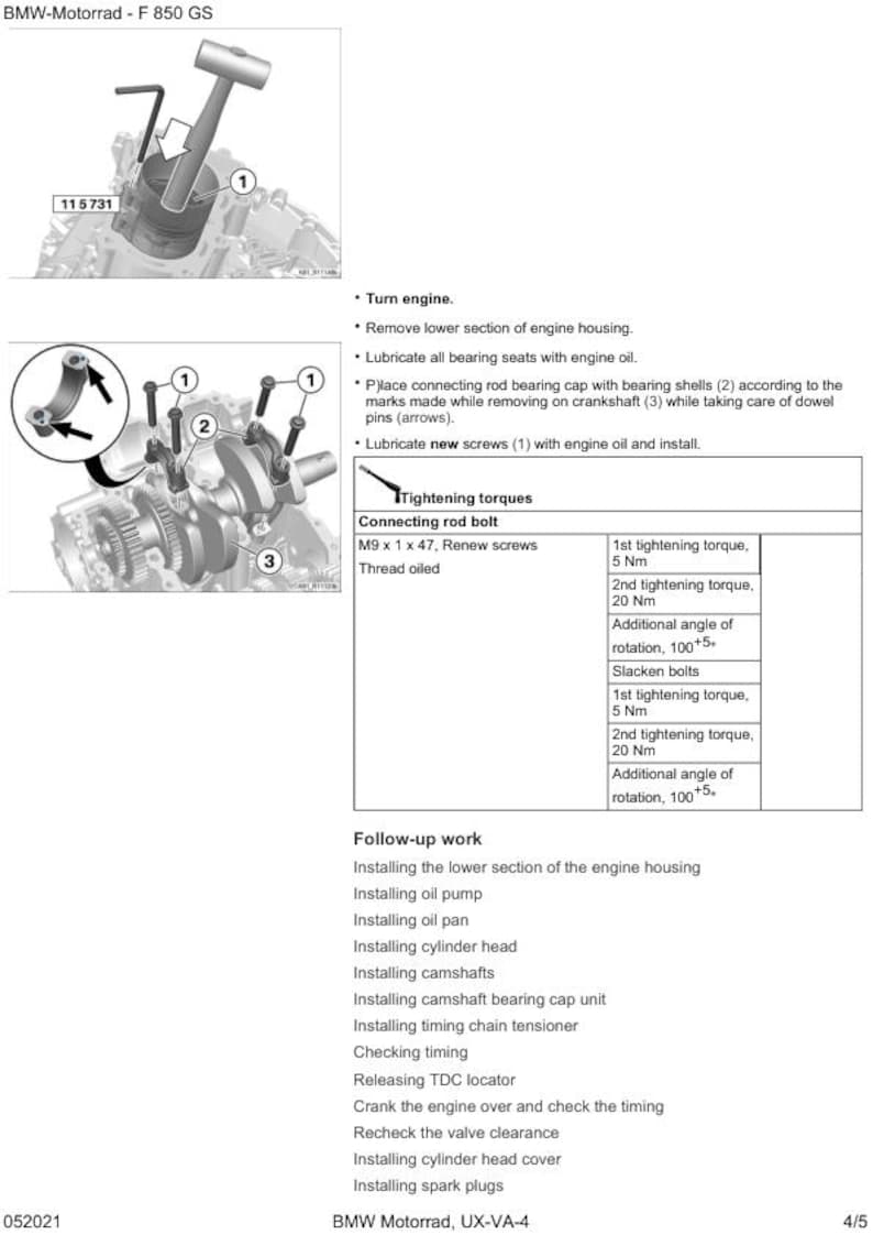 BMW F850 GS K81 Service Manual service manual preview page 4