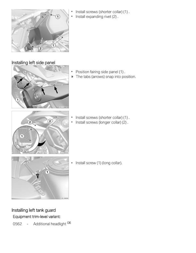 BMW R1250 GS Adventure K51 Service Manual service manual preview page 6