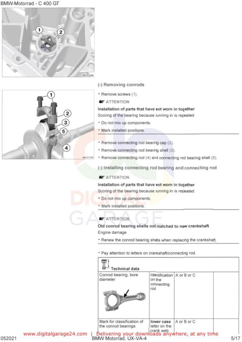 BMW C400 GT K08 Service Manual service manual preview page 4