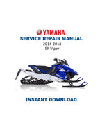 2014-2018 Yamaha SR Viper Service Manual PDF service repair manual cover