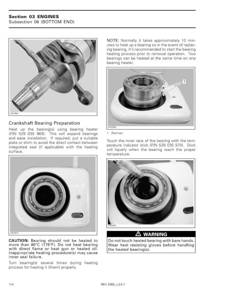 Skidoo MXZ Summit GSX Service Manual service manual preview page 4