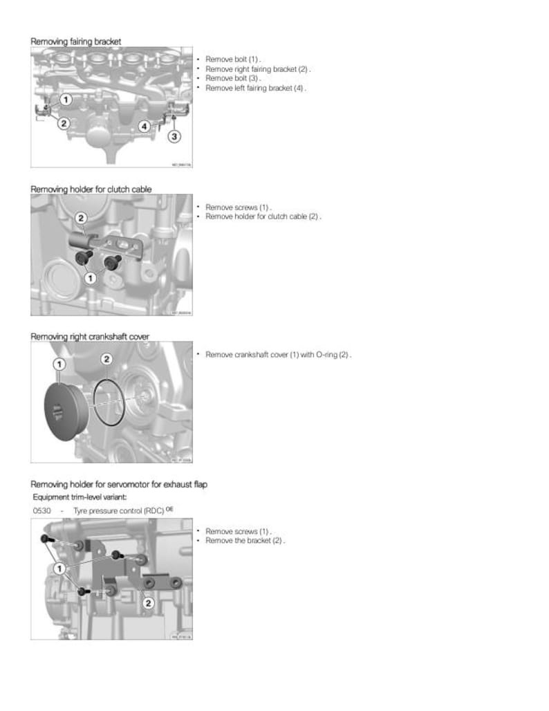 BMW S1000 XR K69 Service Manual service manual preview page 5
