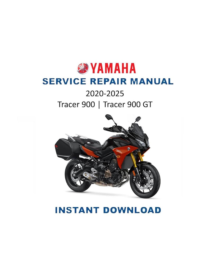 Yamaha Tracer 900 / 900GT MTT850D Service Manual PDF service repair manual cover