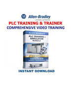 Allen Bradley PLC Training Bundle RSLogix & LogixPro Simulator PDF service repair manual cover