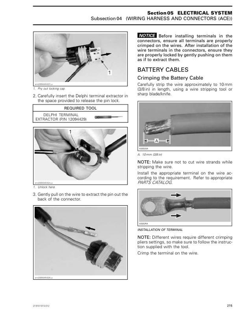 Lynx XTerrain Series 600 850 Service Manual service manual preview page 6