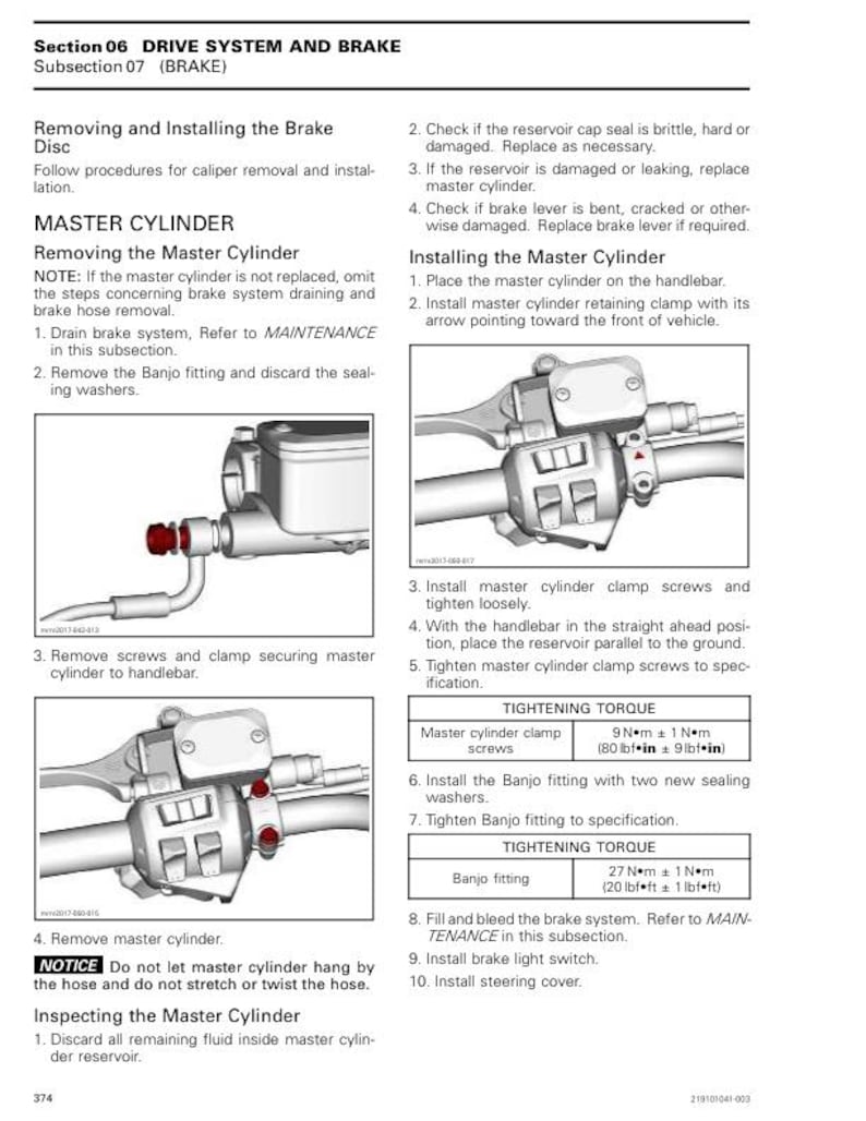 Lynx XTerrain Series 600 850 Service Manual service manual preview page 7