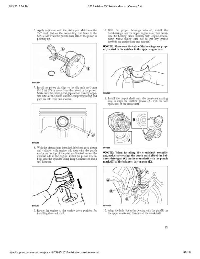 2022-2026 Arctic Cat Wildcat XX Service Manual service manual preview page 6