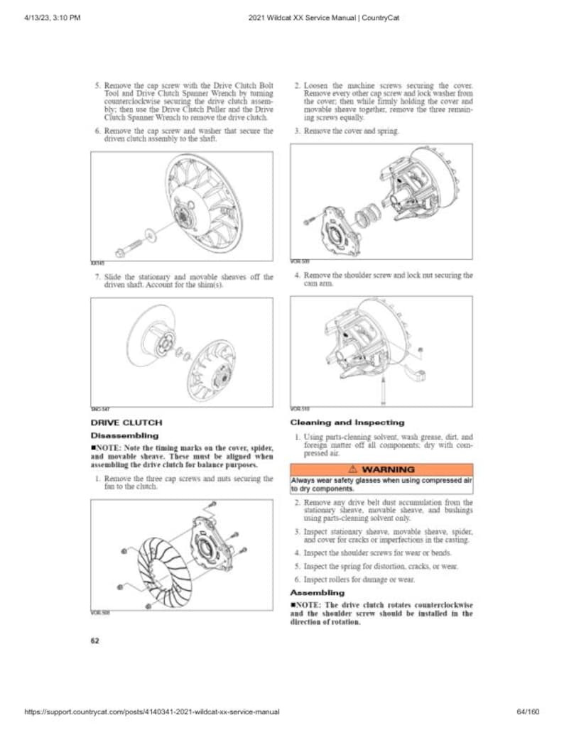 2021 Arctic Cat Wildcat XX Service Manual service manual preview page 8