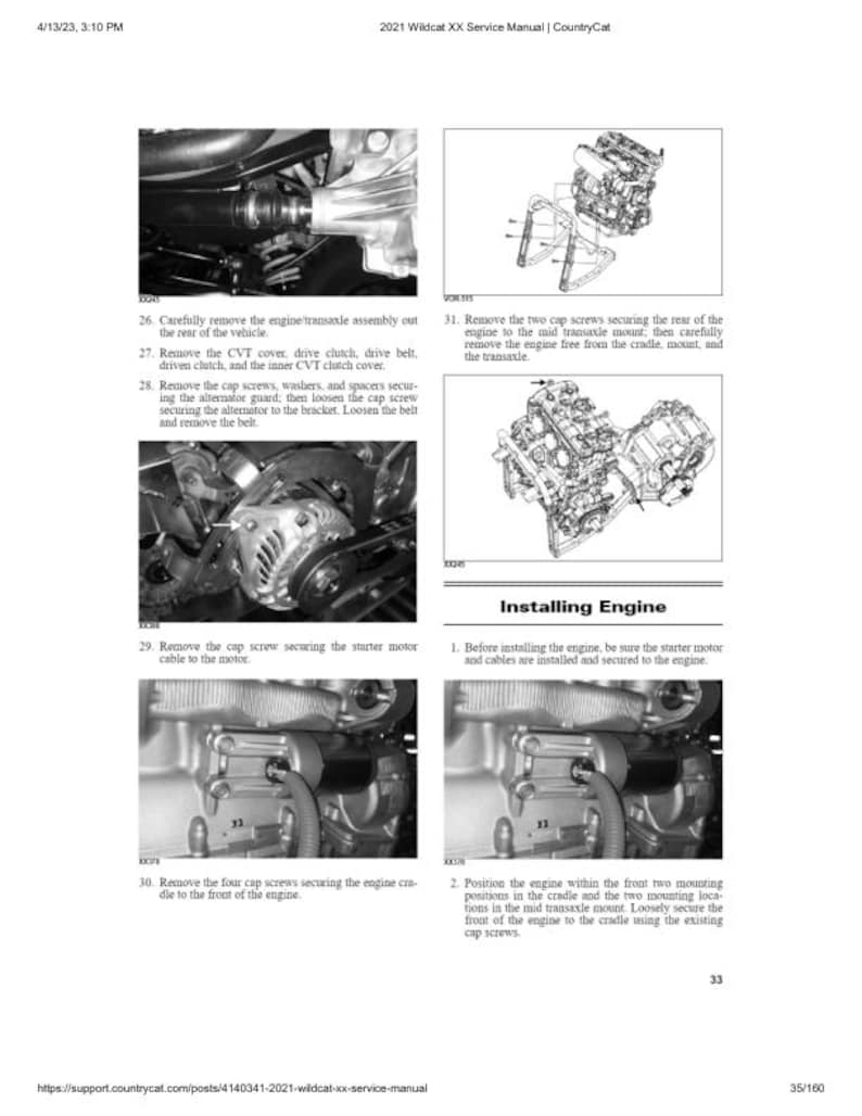 2021 Arctic Cat Wildcat XX Service Manual service manual preview page 6