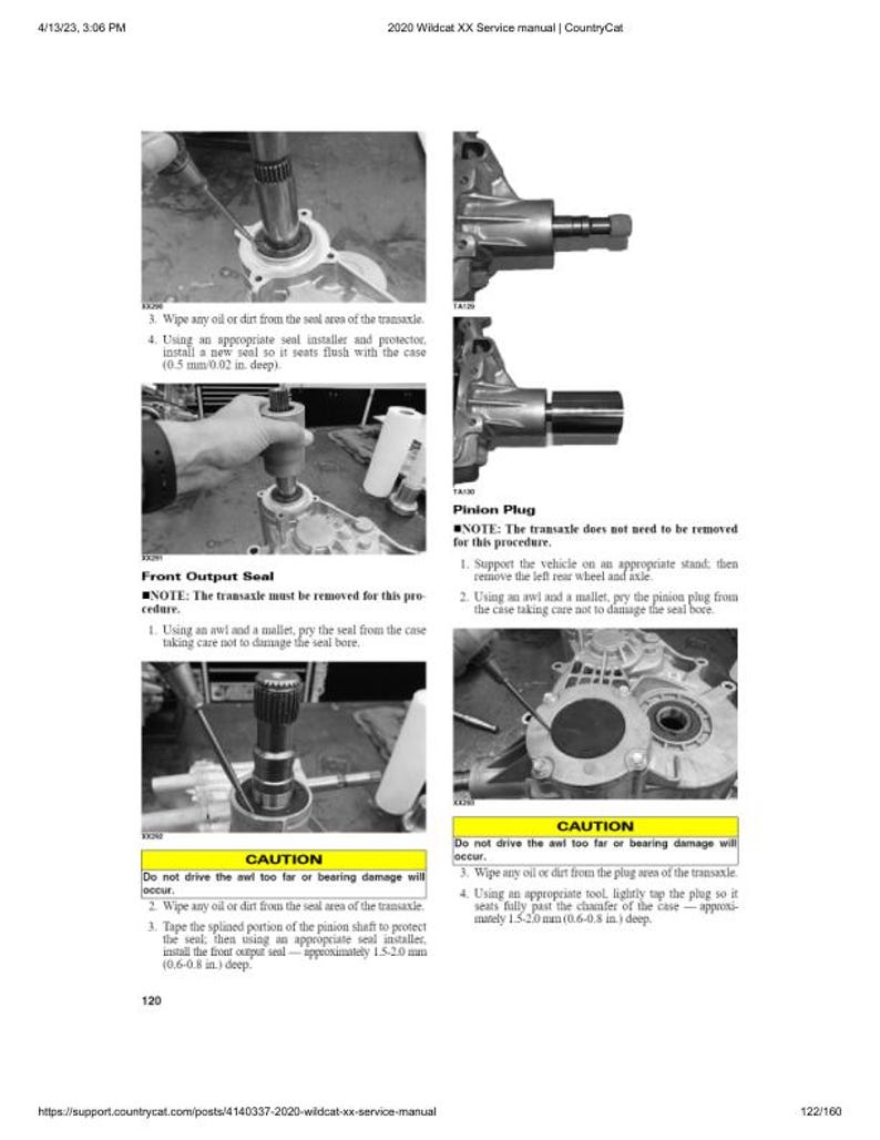 2020 Arctic Cat Wildcat XX Service Manual service manual preview page 9