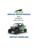 2020 Arctic Cat Wildcat XX Service Manual PDF service repair manual cover