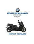 BMW C400 GT K08 Service Manual PDF service repair manual cover