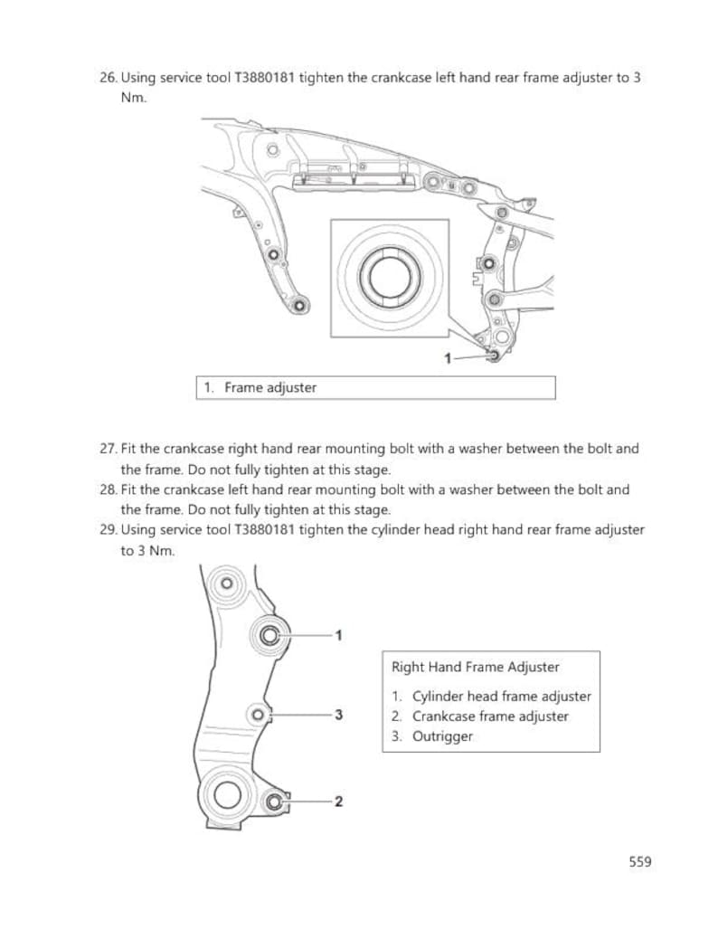 Triumph Rocket 3 GT/R Service Manual service manual preview page 4