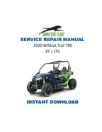 2020 Arctic Cat Wildcat Trail Service Manual PDF service repair manual cover