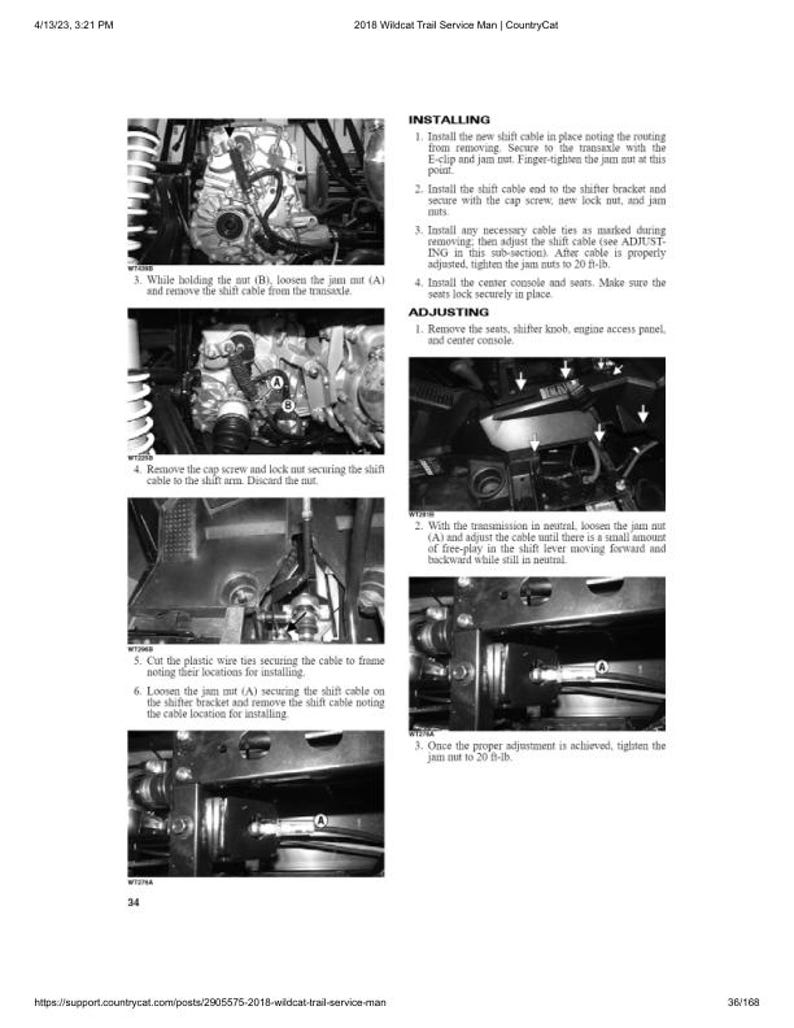 2018 Textron (Arctic Cat) Wildcat Trail Service Manual service manual preview page 5