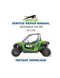 2014 Arctic Cat Wildcat Trail Service Manual PDF service repair manual cover
