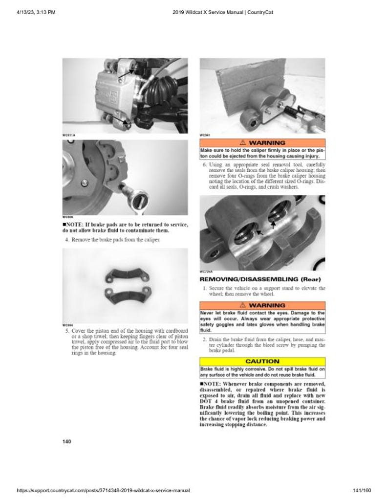 2019 Textron (Arctic Cat) Wildcat X 1000 Service Manual service manual preview page 9