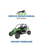 2015 Arctic Cat Wildcat Service Manual PDF service repair manual cover