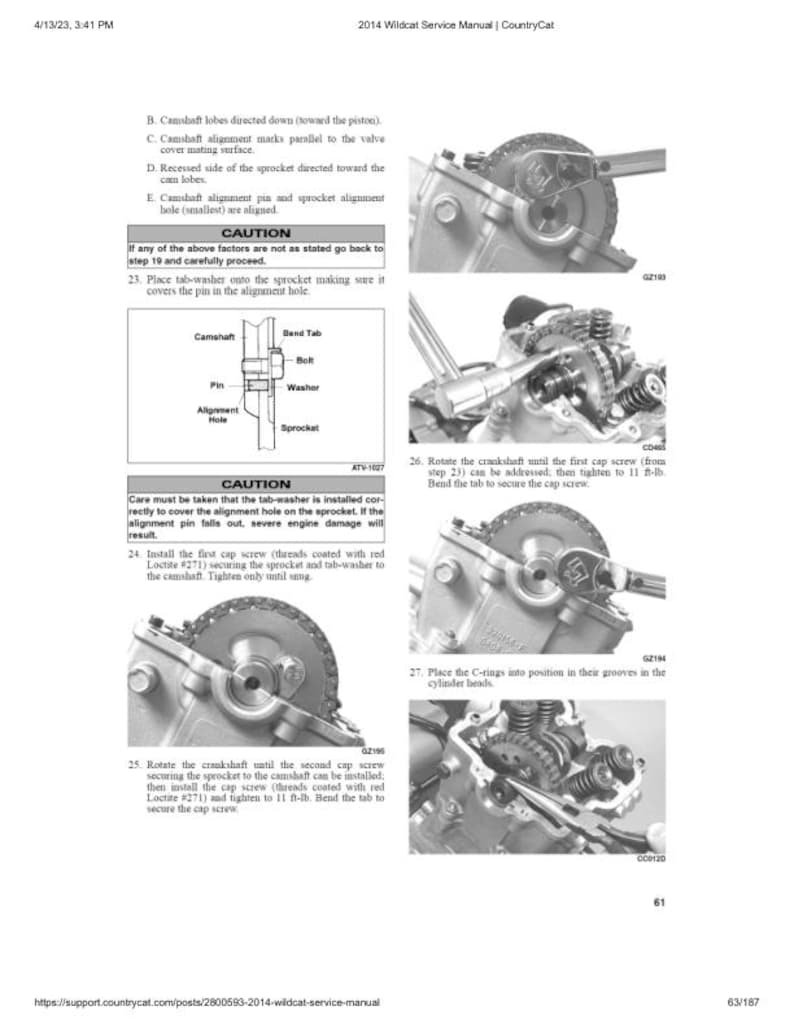 2014 Arctic Cat Wildcat X 4 4X Service Manual service manual preview page 5