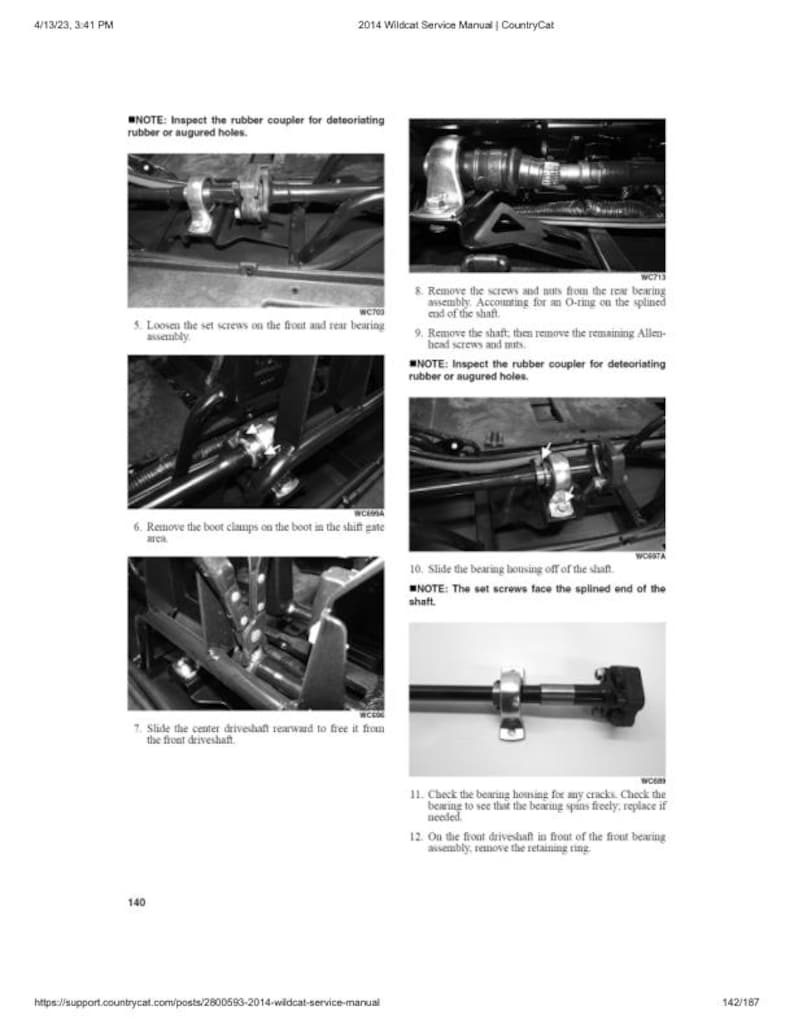 2014 Arctic Cat Wildcat X 4 4X Service Manual service manual preview page 9