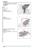 CFMOTO CFX 2E 5E Service Repair Manual service manual preview page 5