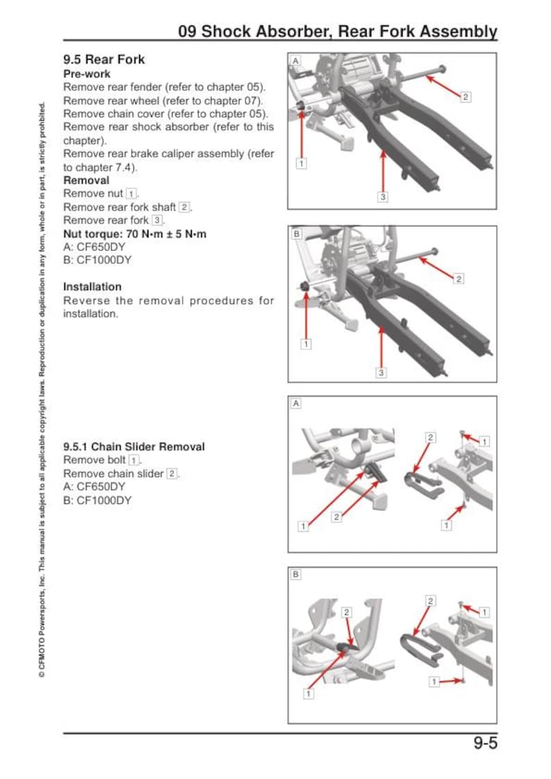 CFMOTO CFX 2E 5E Service Repair Manual service manual preview page 8
