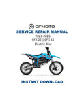 CFMOTO CFX 2E 5E Service Repair Manual PDF service repair manual cover