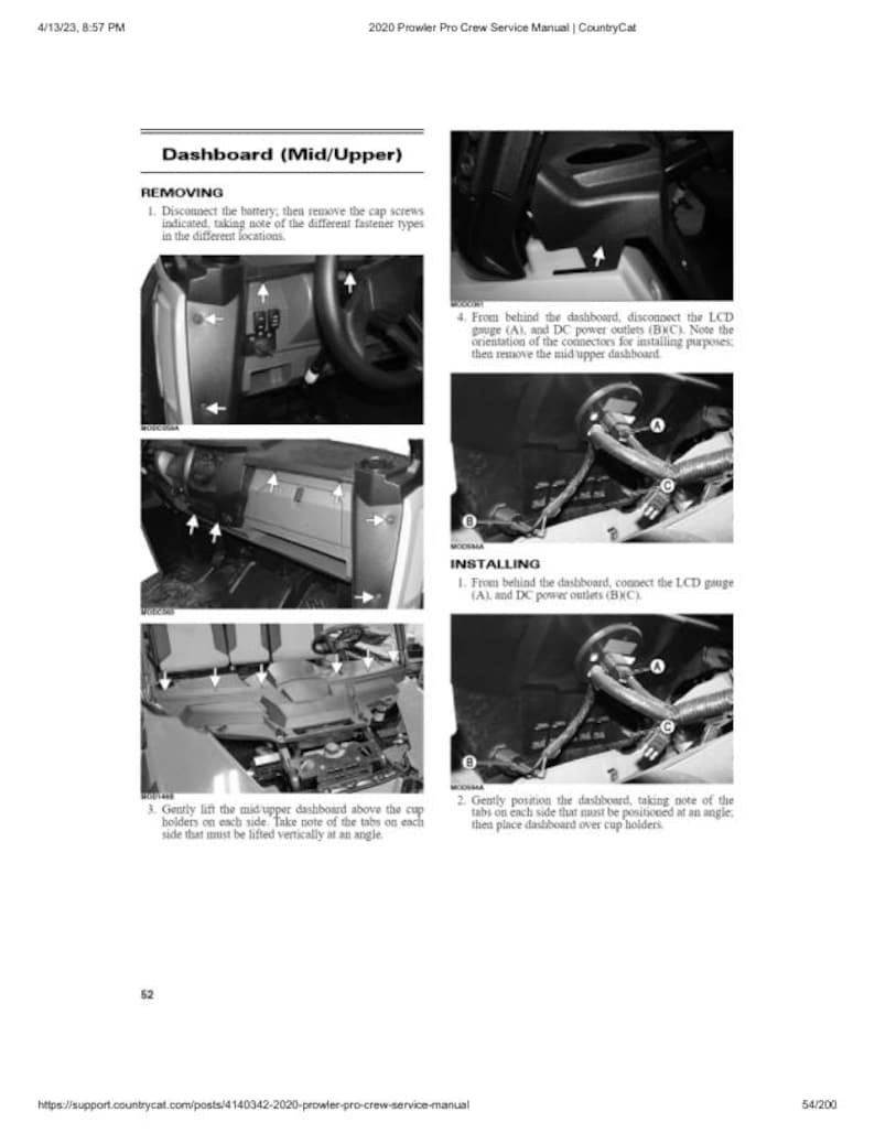2020 Arctic Cat Prowler Pro CREW Service Manual service manual preview page 6