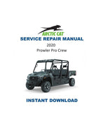 2020 Arctic Cat Prowler Pro CREW Service Manual PDF service repair manual cover