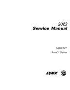 Lynx RAVE RE Enduro 600 850 Service Manual service manual preview page 2